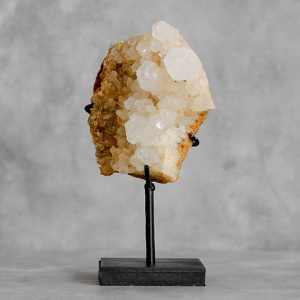 Beautiful Quartz Crystal cluster on a custom stand CC/249