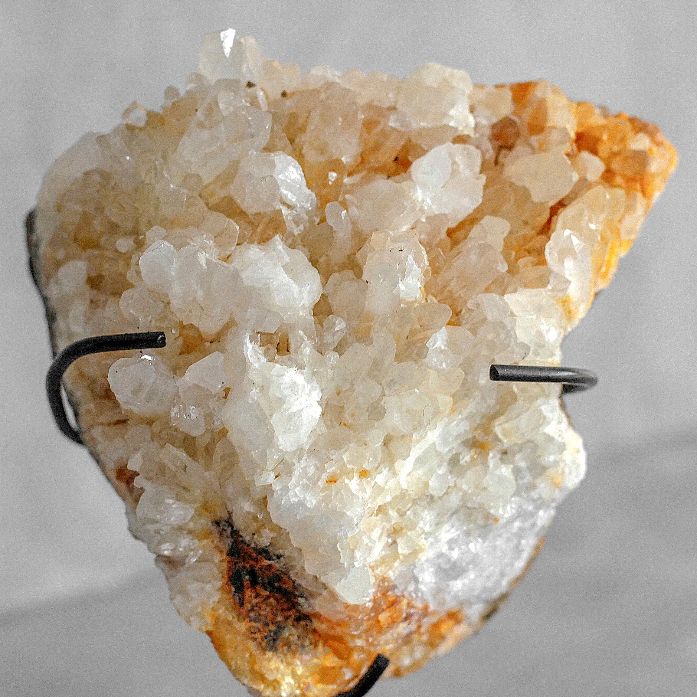 Beautiful Quartz Crystal cluster on a custom stand CC/270