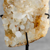 Beautiful Quartz Crystal cluster on a custom stand CC/264