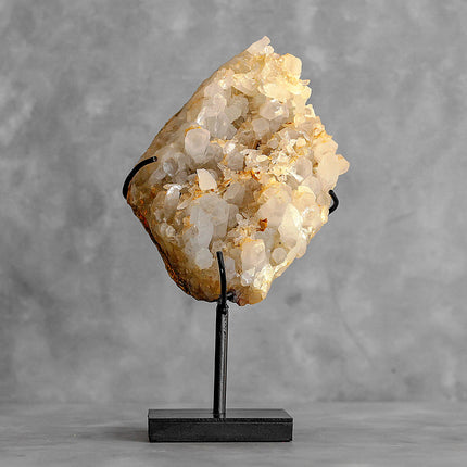 Beautiful Quartz Crystal cluster on a custom stand CC/280