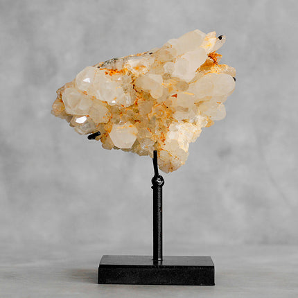 Beautiful Quartz Crystal cluster on a custom stand CC/288