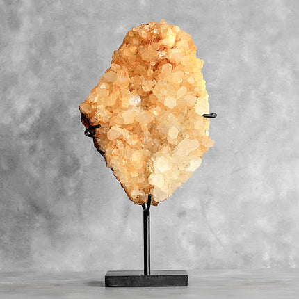 Beautiful Quartz Crystal cluster on a custom stand CC/262