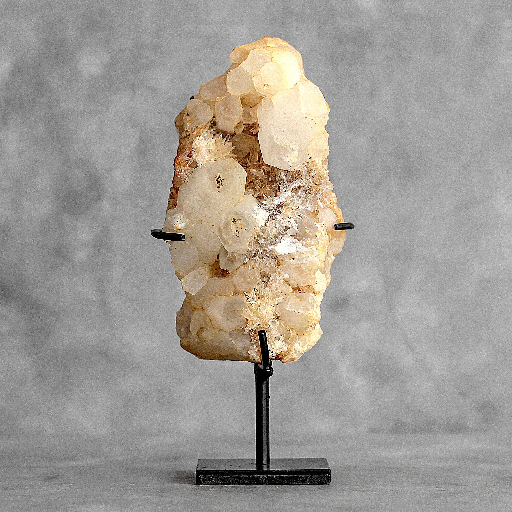 Beautiful Quartz Crystal cluster on a custom stand CC/259