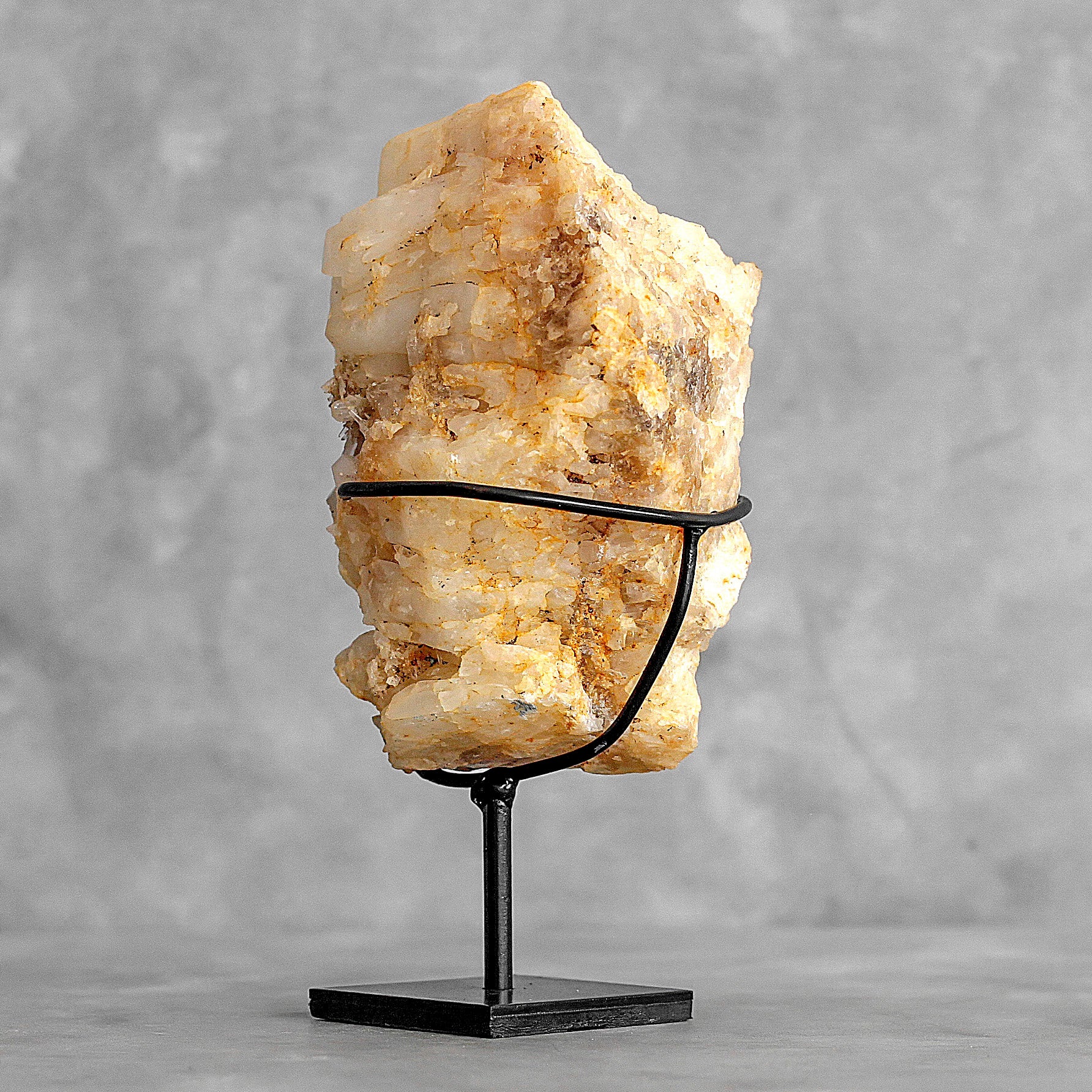 Beautiful Quartz Crystal cluster on a custom stand CC/259