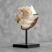 Beautiful Quartz Crystal cluster on a custom stand CC/282