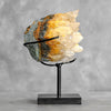 Beautiful Quartz Crystal cluster on a custom stand CC/285