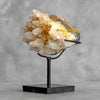 Beautiful Quartz Crystal cluster on a custom stand CC/285