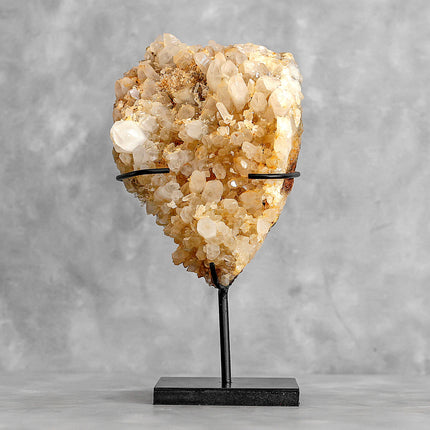 Beautiful Quartz Crystal cluster on a custom stand CC/269