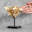 Beautiful Quartz Crystal cluster on a custom stand CC/289