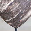 Wonderful Petrified Wood Heart-Shaped on a Custom Stand PWH/108