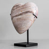 Wonderful Petrified Wood Heart-Shaped on a Custom Stand PWH/120