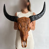 Real Carved Buffalo Skull 20/EX/236