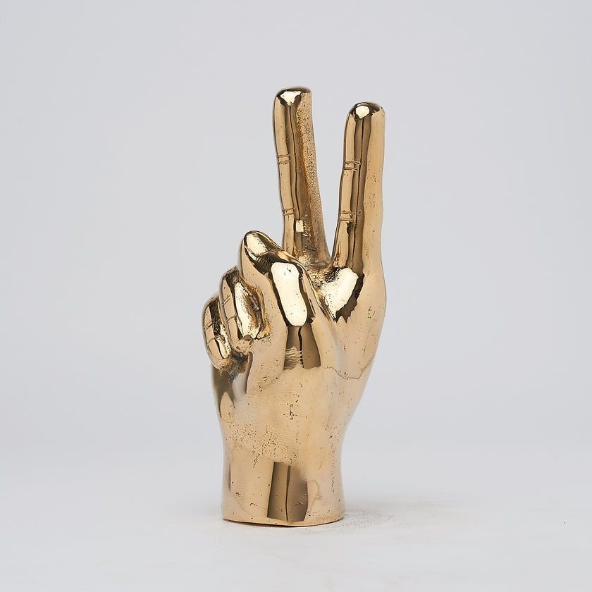 Hand Peace Polished