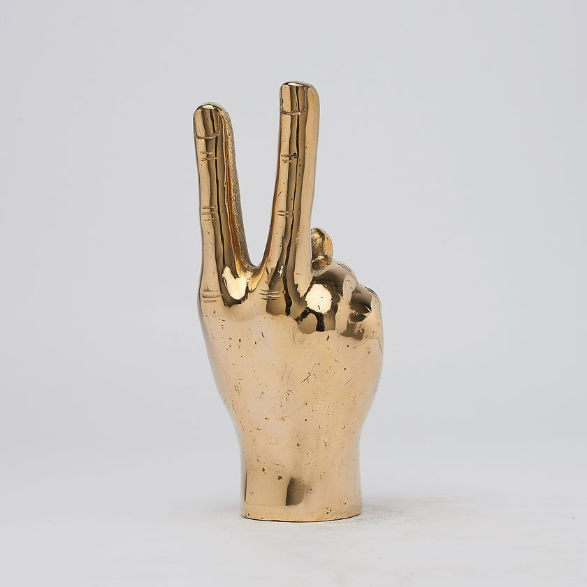 Hand Peace Polished