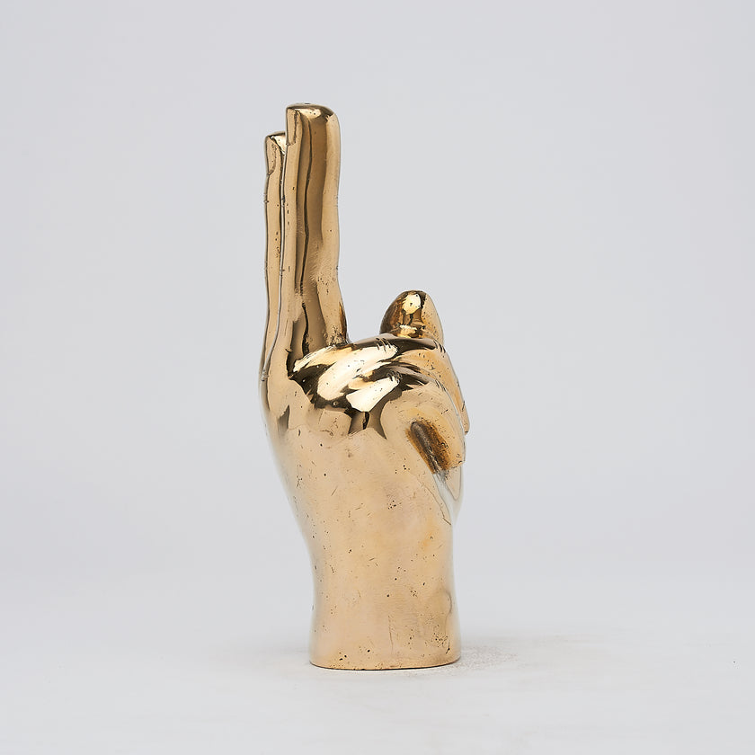 Hand Peace Polished