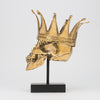 Human Skull Bronze Royal Joker King Large