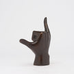 Hand Shaka / Hang Loose Brown Brass