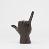 Hand Shaka / Hang Loose Brown Brass